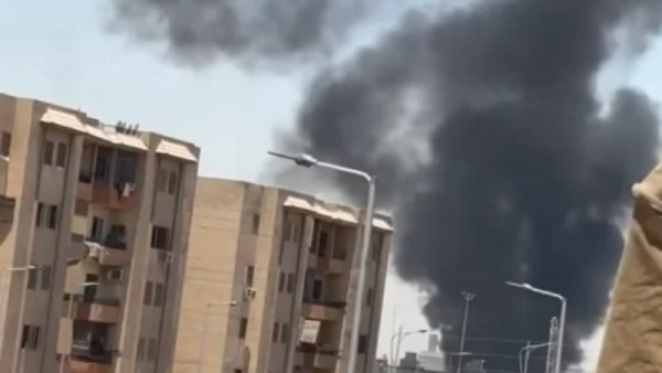 حريق مصنع بالمنطقة السادسة بأكتوبر
