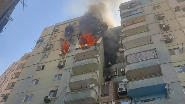 حريق العمرانية 