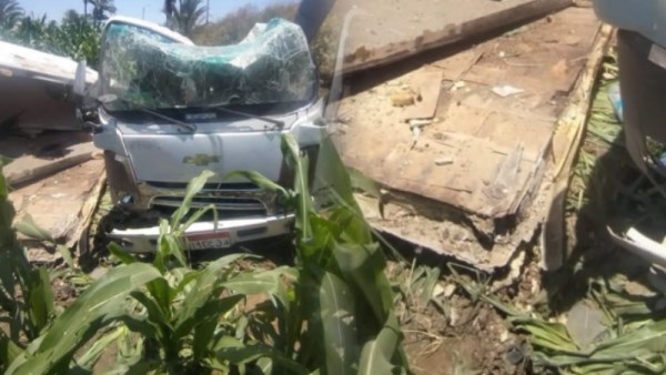 حادث طريق العساوية بسوهاج 