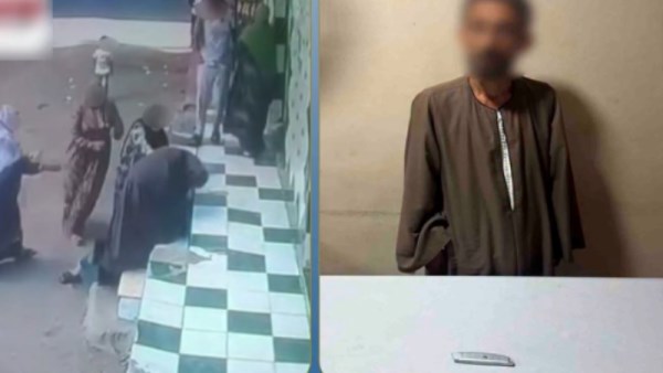 الزوج ولقطات من الواقعة 