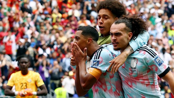 منتخب بلجيكا ضد السنغال