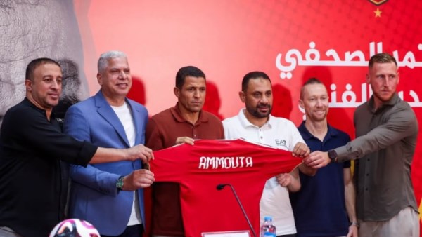 الجهاز الجديد للنادي الأهلي بقيادة عموتة