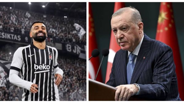 الرئيس التركي أردوغان - محمد صلاح