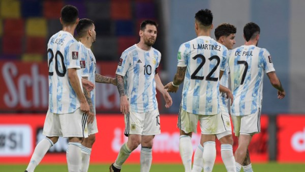 منتخب الأرجنتين بقيادة ميسي