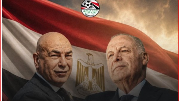 هاني أبو ريدة وحسام حسن