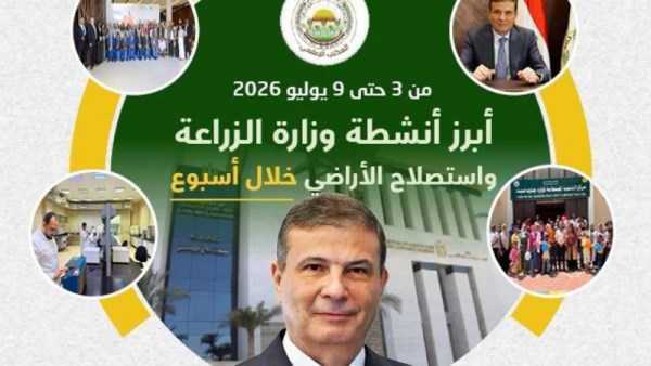 علاء فاروق  وزير الزراعة واستصلاح الأراضي