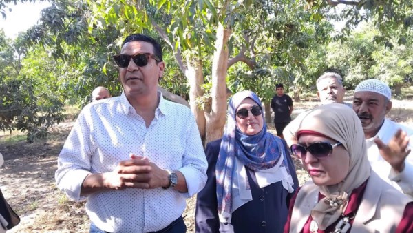 جانب من الزيارة 