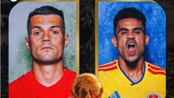 سويسرا وكولومبيا