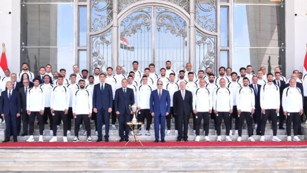 تكريم منتخب مصر