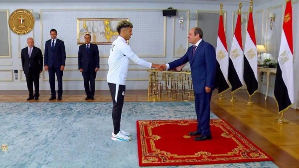 إمام عاشور - الرئيس السيسي