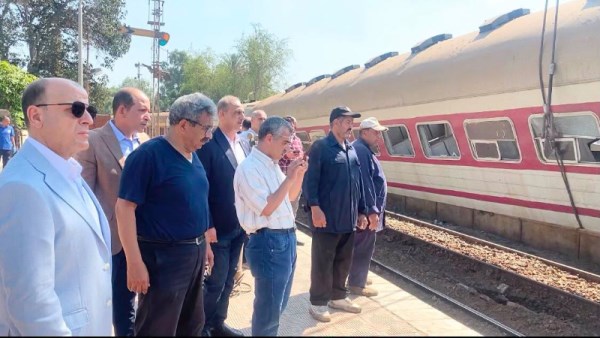 محافظ الغربية ينتقل إلى محطة محلة روح