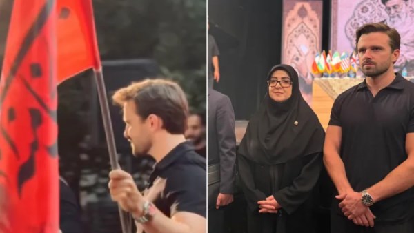 أمريكيون في جنازة خامنئي