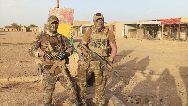  عناصر الفيلق الأفريقي الروسي
