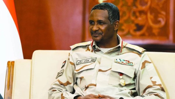 قائد قوات الدعم السريع محمد حمدان دقلو