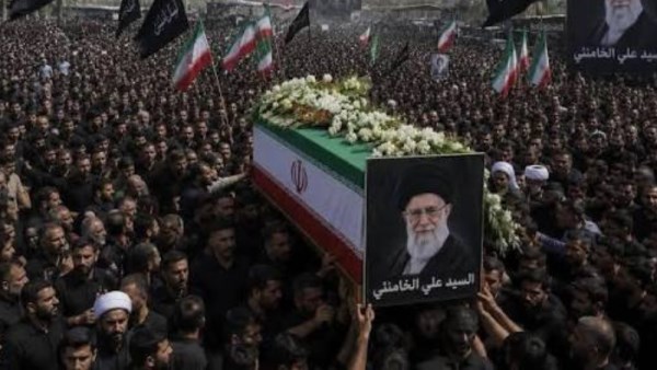تشييع جنازة المرشد الأعلى الإيراني الراحل علي خامنئي 