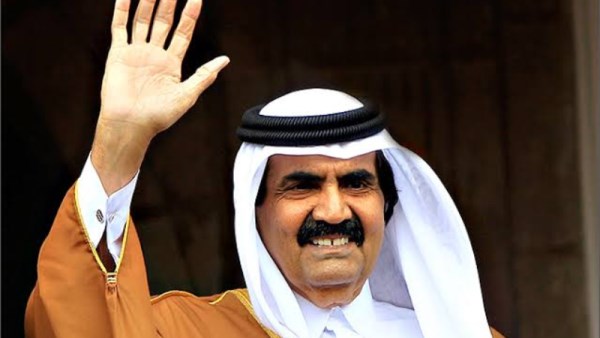 الشيخ الراحل حمد بن خليفة آل ثاني أمير قطر السابق 