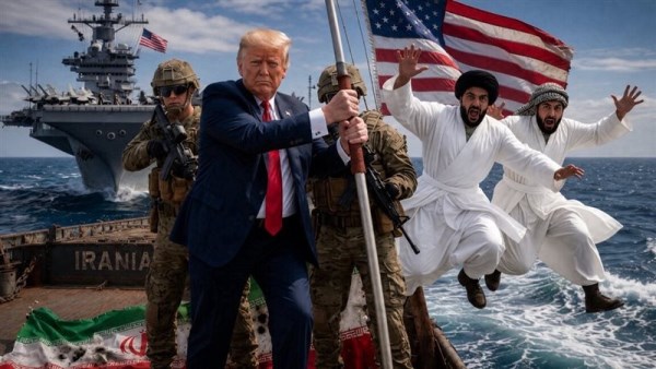 جانب من صورة مولدة بالذكاء الإصطناعي 