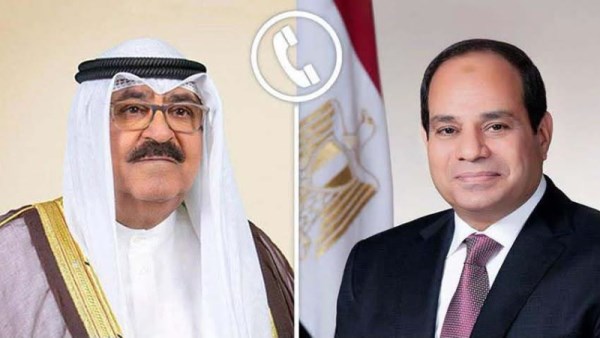 السيد الرئيس عبدالفتاح السيسي وأمير الكويت