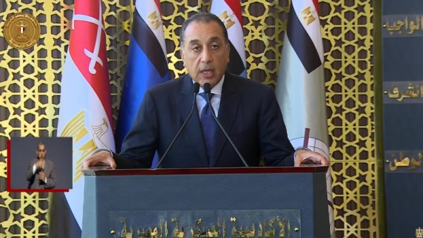 مدبولي رئيس مجلس الوزراء