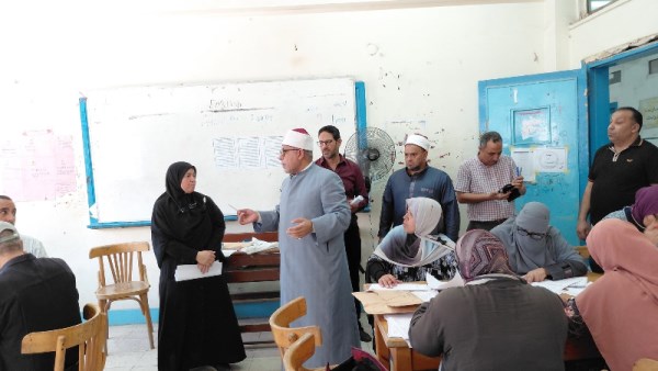انتظام أعمال المصححين