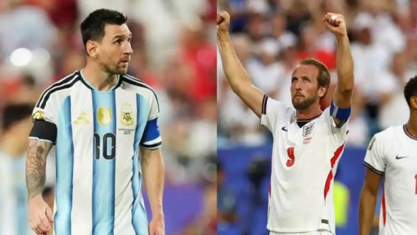 منتخبي الأرجنتين وإنجلترا 