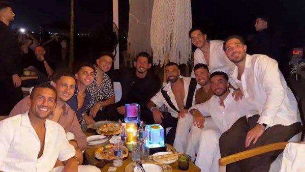 نجوم منتخب مصر فى عقد قران مصطفى شوبير