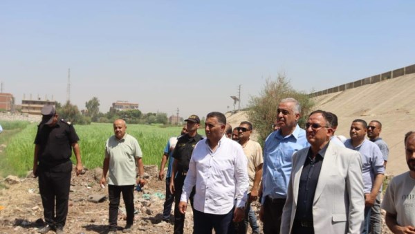  لإزالة التعديات بقرية بلقس