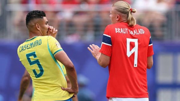 كاسيميرو مع هالاند