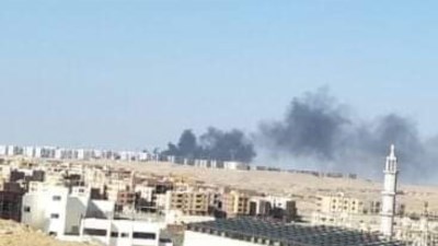 حرائق نفايات العبور الجديدة