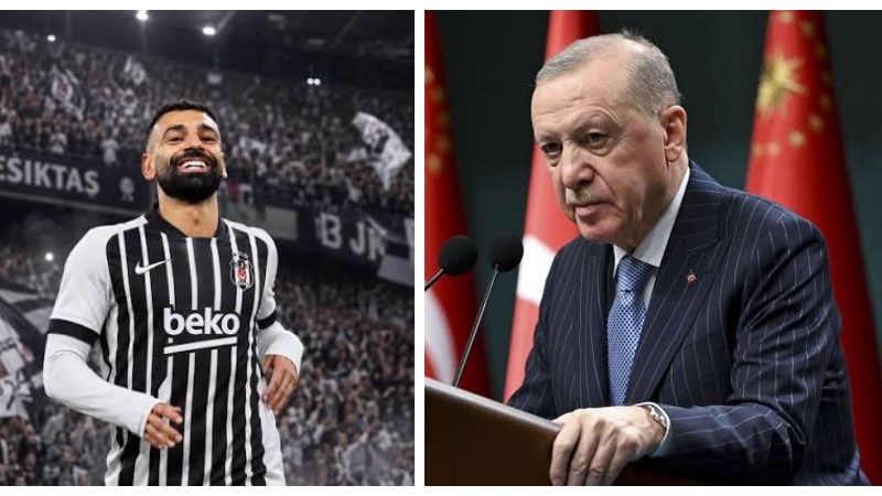 الرئيس التركي أردوغان - محمد صلاح